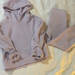 Cozy Lavender Sweater Set